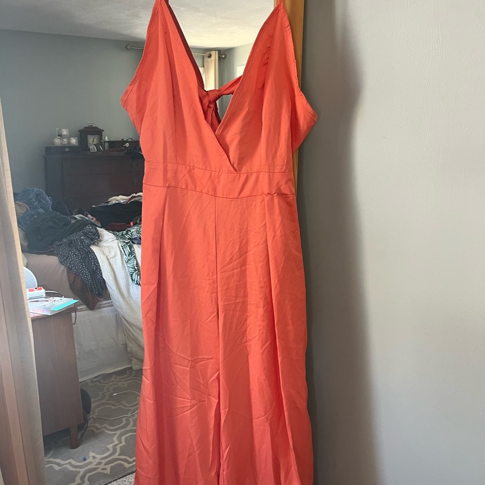 Women's cropped jumpsuit